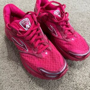 BROOKS Ghost 7 Hot Pink Women’s Running Shoes G7 DNA - Size US 7 Used